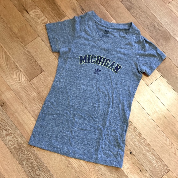 adidas Tops - Michigan Adidas Tee
